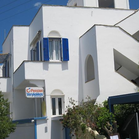 Pension Verykokkos Naxos City Exterior foto